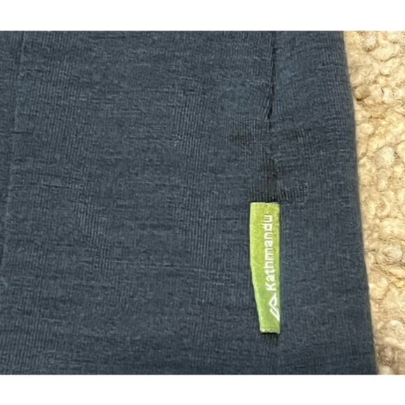 Kathmandu Women's Merino Corespun 1/4 Zip Long Sleeve Pullover Size 8 EUC - Picture 5 of 5